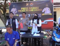 Bandit curanmor dan pecah kaca tercepat Sumbagsel digulung tim 45 Satreskrim Polres RL