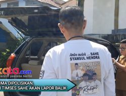 Tak terima dipolisikan, mantan timses SAHE akan lapor balik