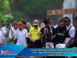 Visitasi Belirang 50 Besar Terbaik ADWI, Sandiaga Uno : Saya Hanya Bisa Katakan Dua Kata Saja, Luaarrr Biasa !