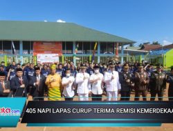 405 Napi Lapas Curup Terima Remisi Kemerdekaan