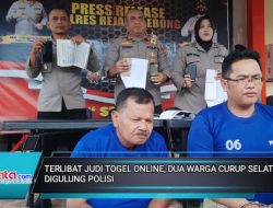 Terlibat Judi Togel Online, Dua Warga Curup Selatan Digulung Polisi