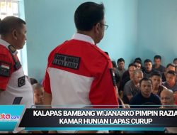 Kalapas Bambang Wijanarko Pimpin Razia Kamar Hunian Kamar Lapas Curup