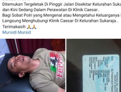 Warga Kalibata Jakarta Selatan Ditemukan Tergeletak di Pinggir Jalan Rejang Lebong