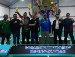 Ganda Putra BRI “Champion” Bupati dan Kajari Cup