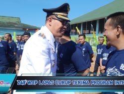 248 WBP Lapas Curup Terima Program Integrasi