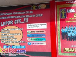 Dukung Zona Integritas WBK WBBM, Lapas Curup Buka Layanan Pengaduan Lapor Cik