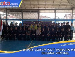 Lapas Curup Ikuti Puncak HBP ke 59 Secara Virtual