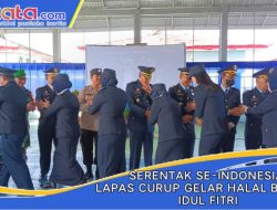 Serentak se-Indonesia, Lapas Curup Gelar Halal Bihalal Idul Fitri